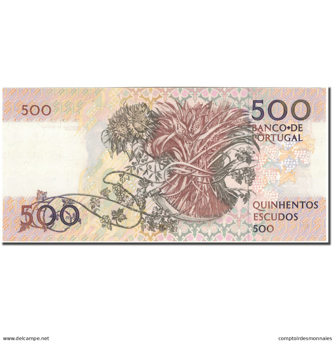 Billet, Portugal, 500 Escudos, 1989-10-04, KM:180c, NEUF - Portugal