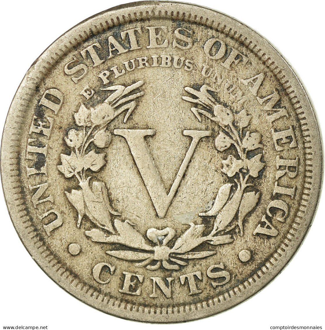 Monnaie, États-Unis, Liberty Nickel, 5 Cents, 1911, U.S. Mint, Philadelphie - 1883-1913: Liberty