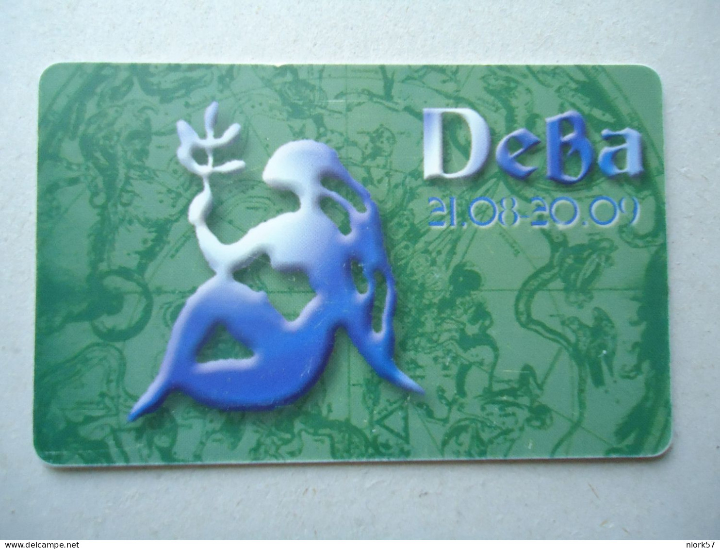 BULGARIA USED CARDS   ZODIAC - Dierenriem