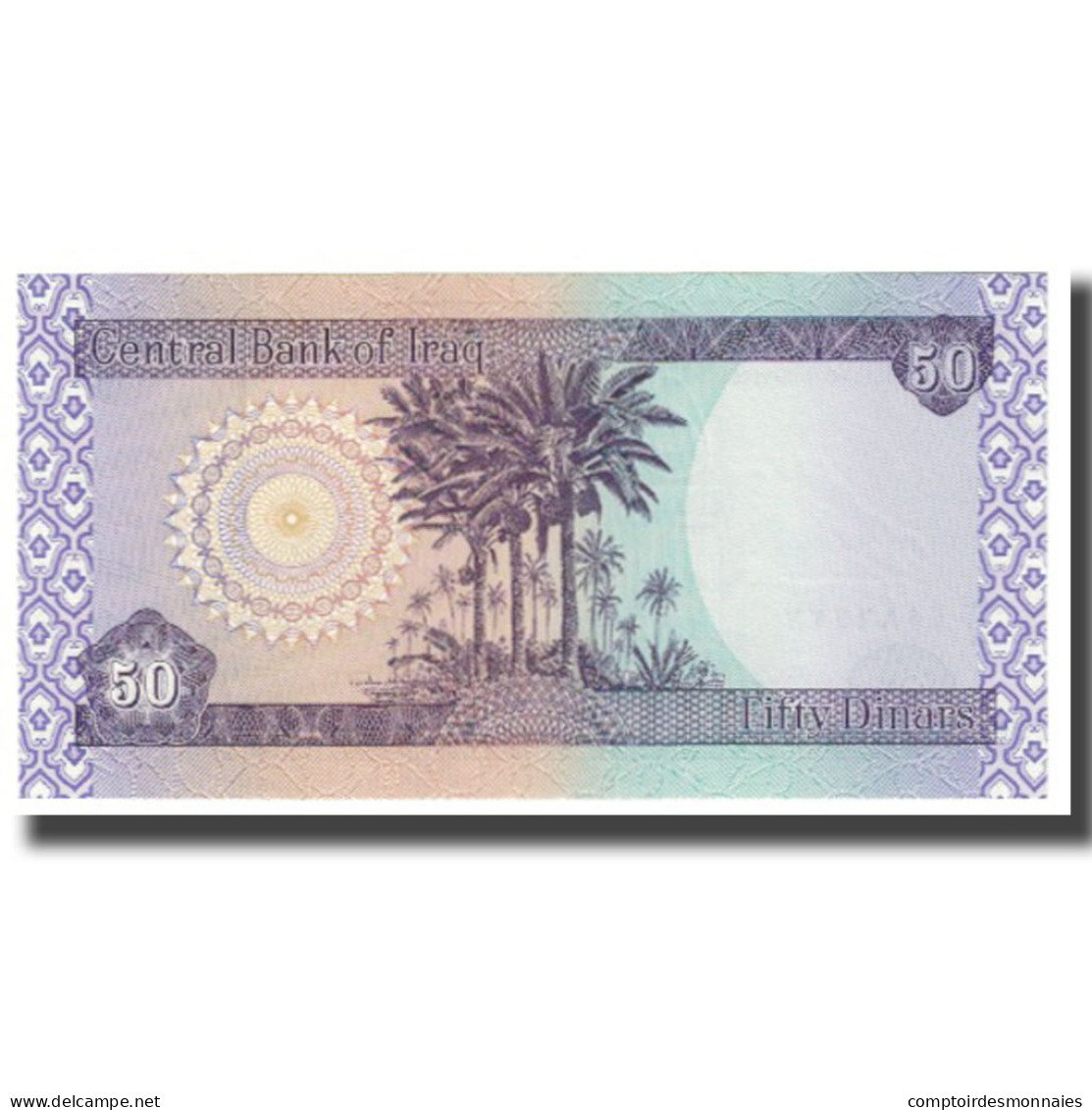 Billet, Iraq, 50 Dinars, KM:90, NEUF - Iraq