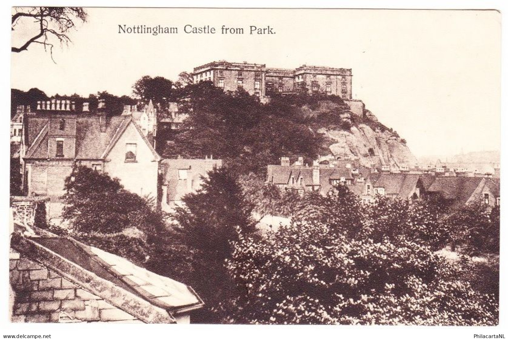 Nottingham - Castle From Park - Nottingham