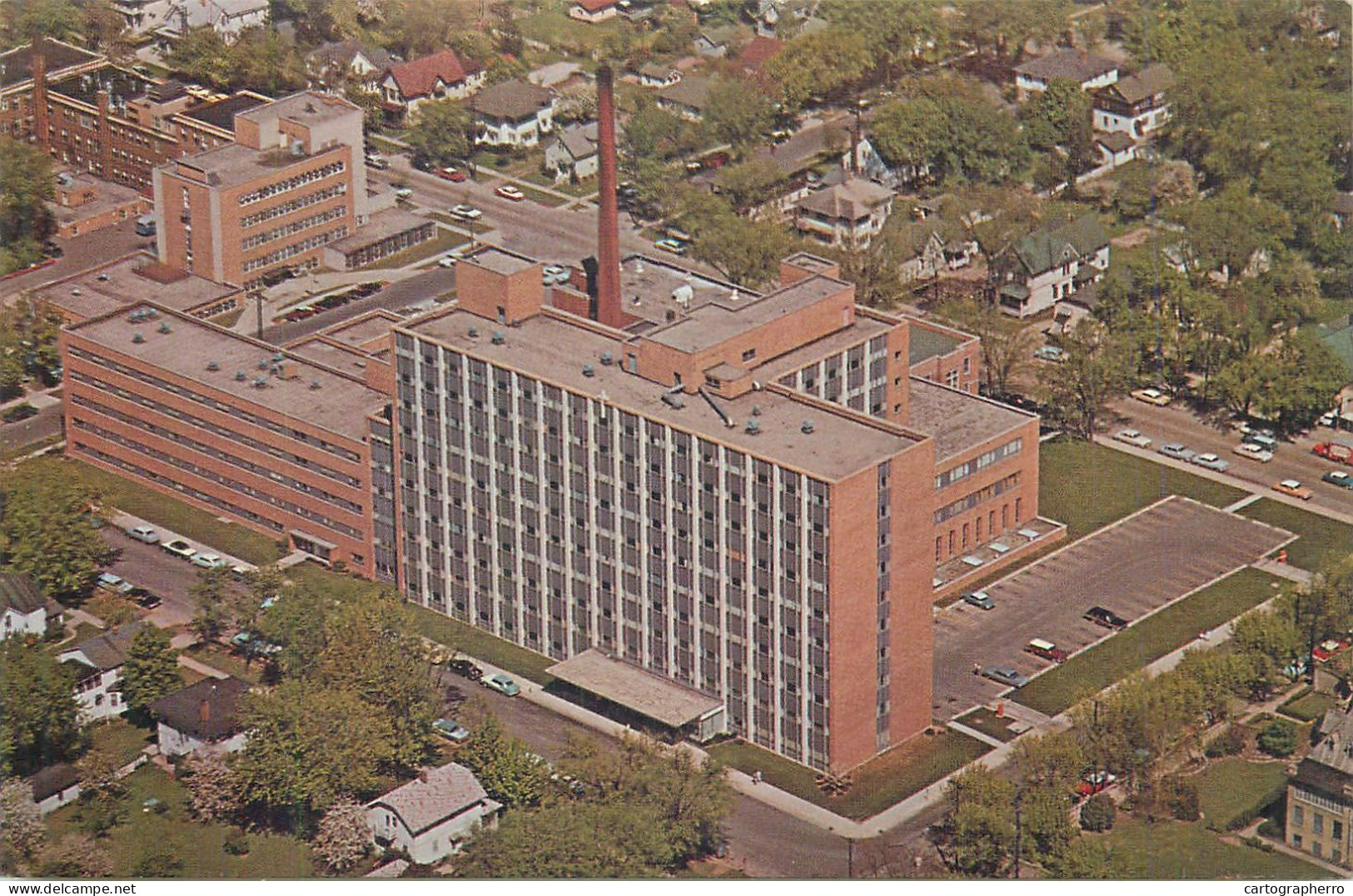 USA Green Bay WI St Vincent Hospital Aerial View - Green Bay