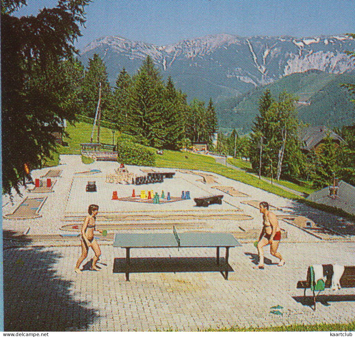 Prein An Der Rax - Erholungsheim 'Raxblick' - (Österreich/Austria)  - Tischtennis / Tabletennis, Schwimmbad/Swimmingpool - Raxgebiet