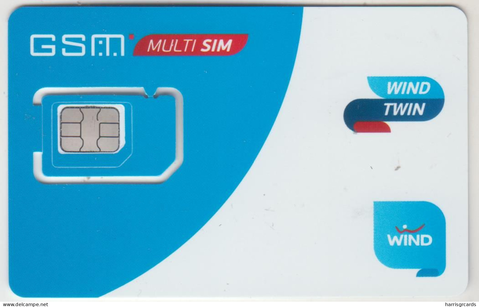 GREECE - Multi Sim, Twin Sim, WIND GSM Card, Mint - Griechenland