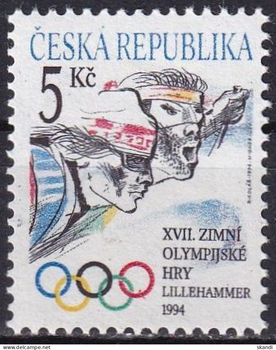 TSCHECHISCHE REPUBLIK 1994 Mi-Nr. 34 ** MNH - Neufs