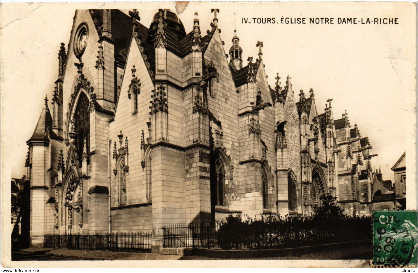 CPA TOURS - Église Notre Dame - La Riche (298370) - La Riche