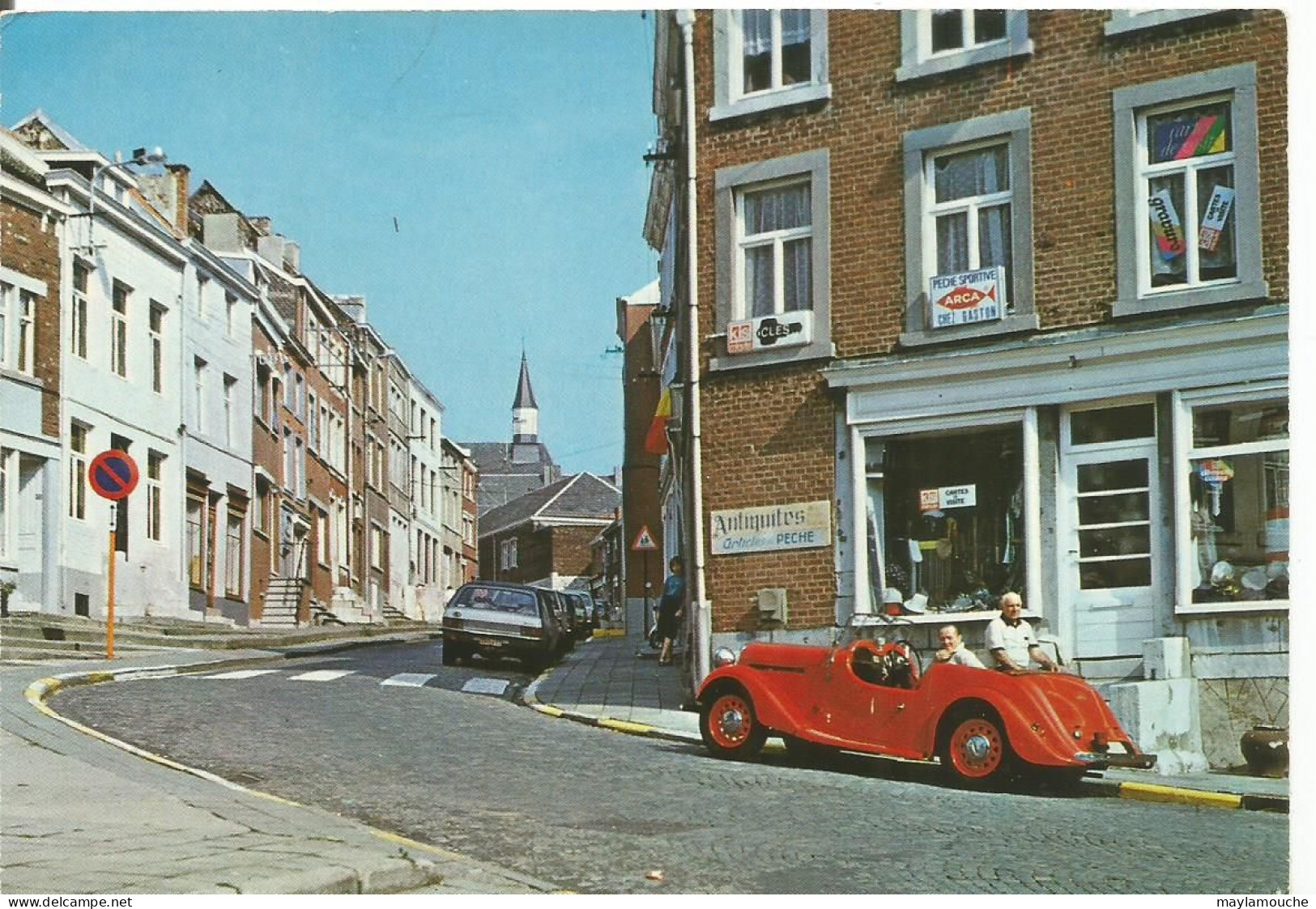 Herve  Rue Haute ( Belle Automobile - Herve