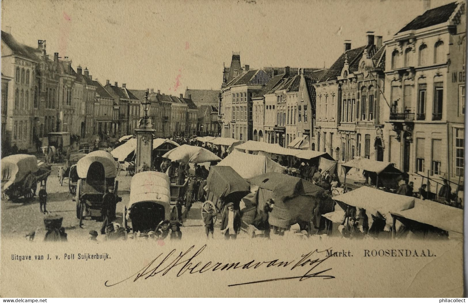 Roosendaal // Marktdag (Veel Volk) 190? - Roosendaal