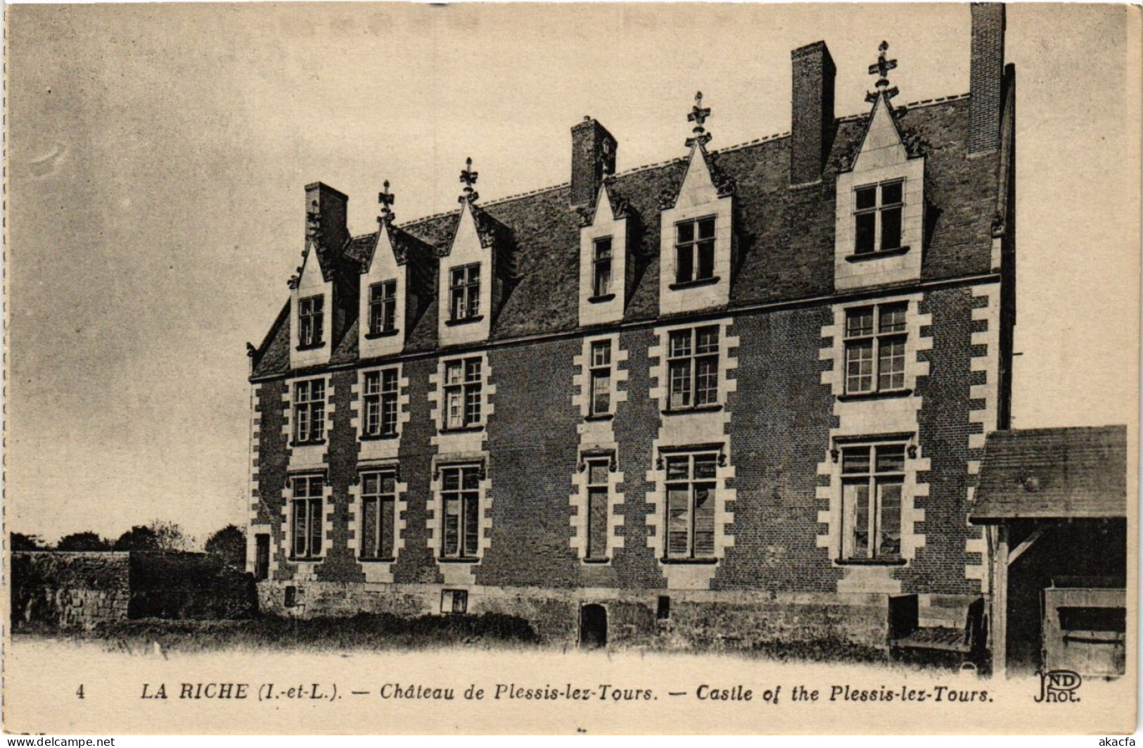 CPA La Riche - Chateau De PLESSIS-les-TOURS (299165) - La Riche