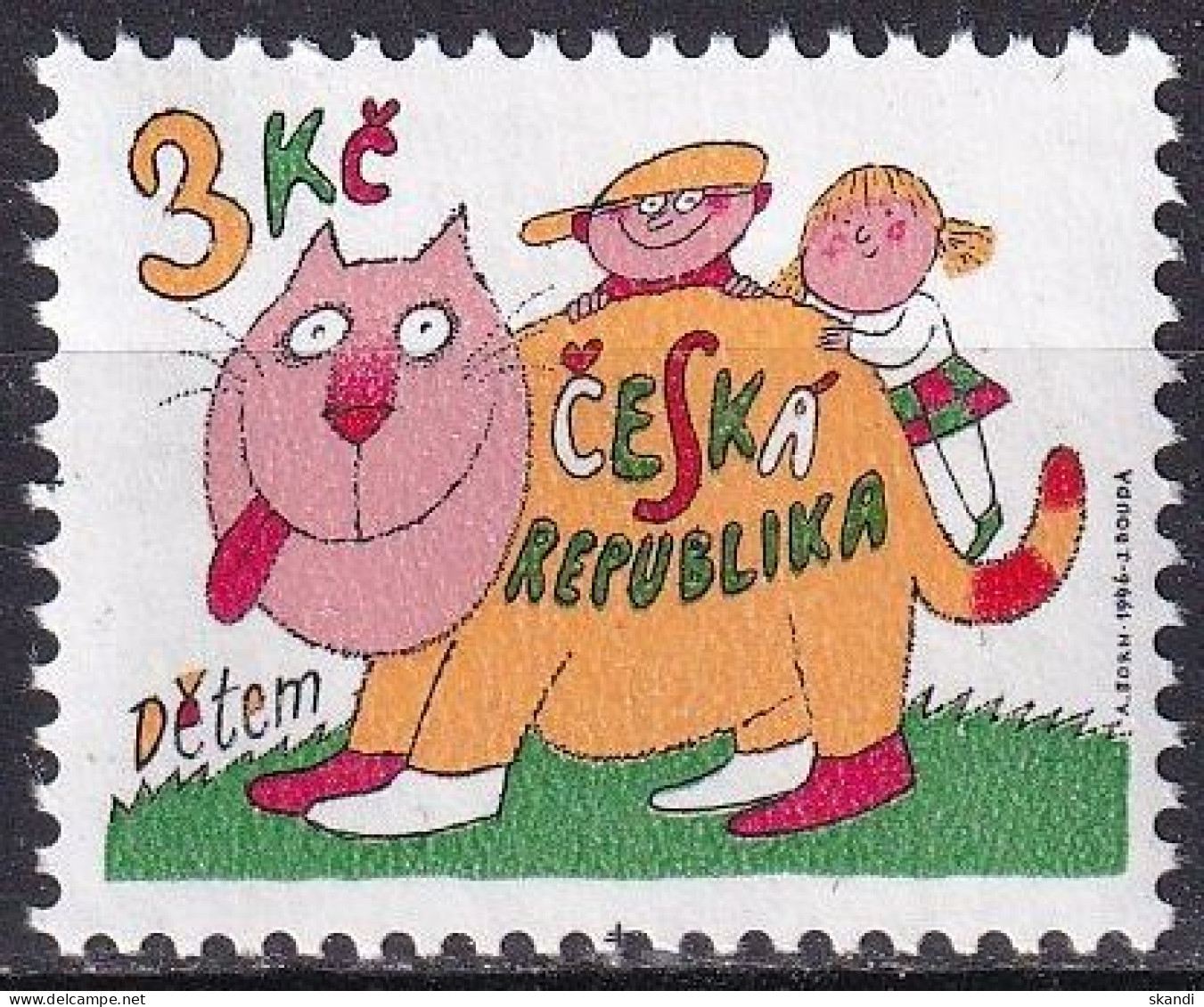 TSCHECHISCHE REPUBLIK 1996 Mi-Nr. 117 ** MNH - Unused Stamps