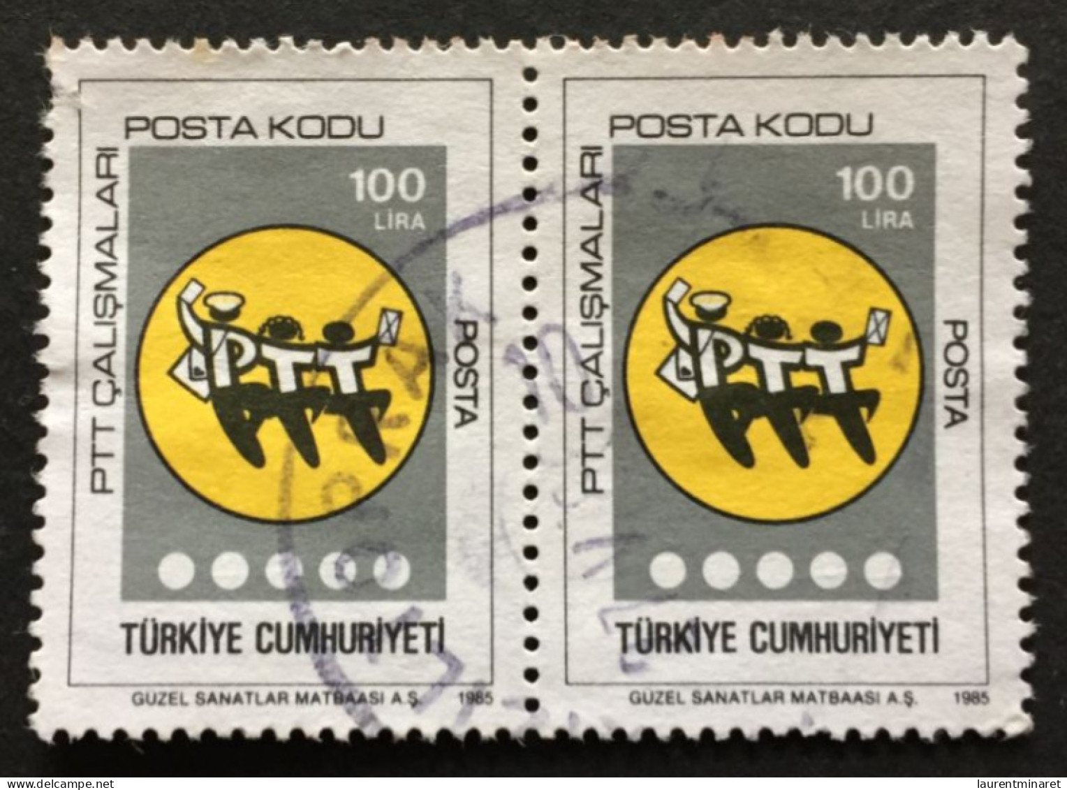 TURQUIE / 1985 / N° Y&T : ND - Oblitérés
