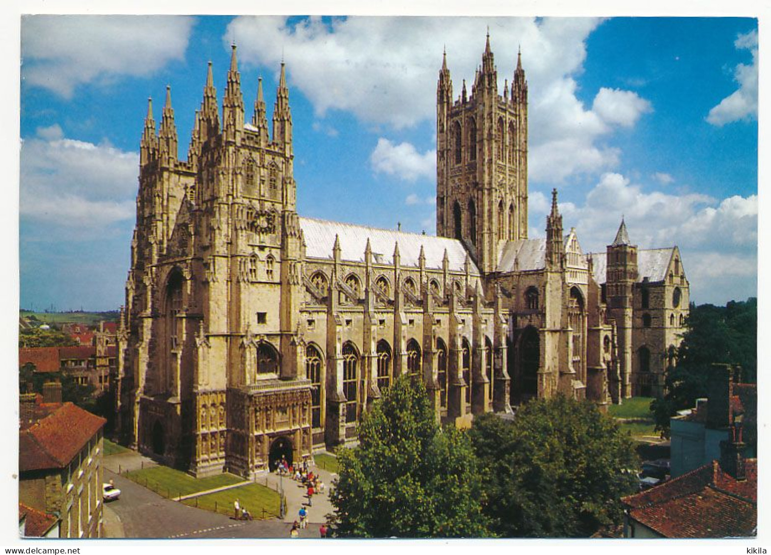 CPSM 10.5 X 15 Grande Bretagne Angleterre (200) CANTERBURY Cathedral From The South-west - Canterbury