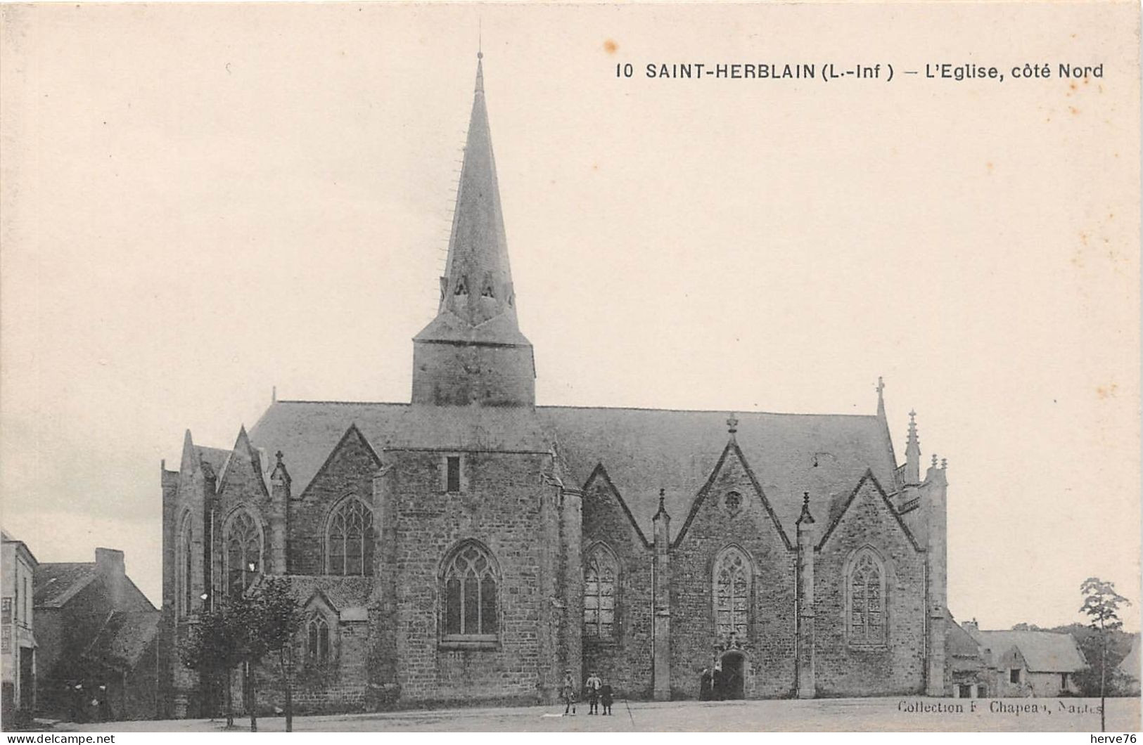 SAINT HERBLAIN - L'Eglise, Côté Nord - Saint Herblain