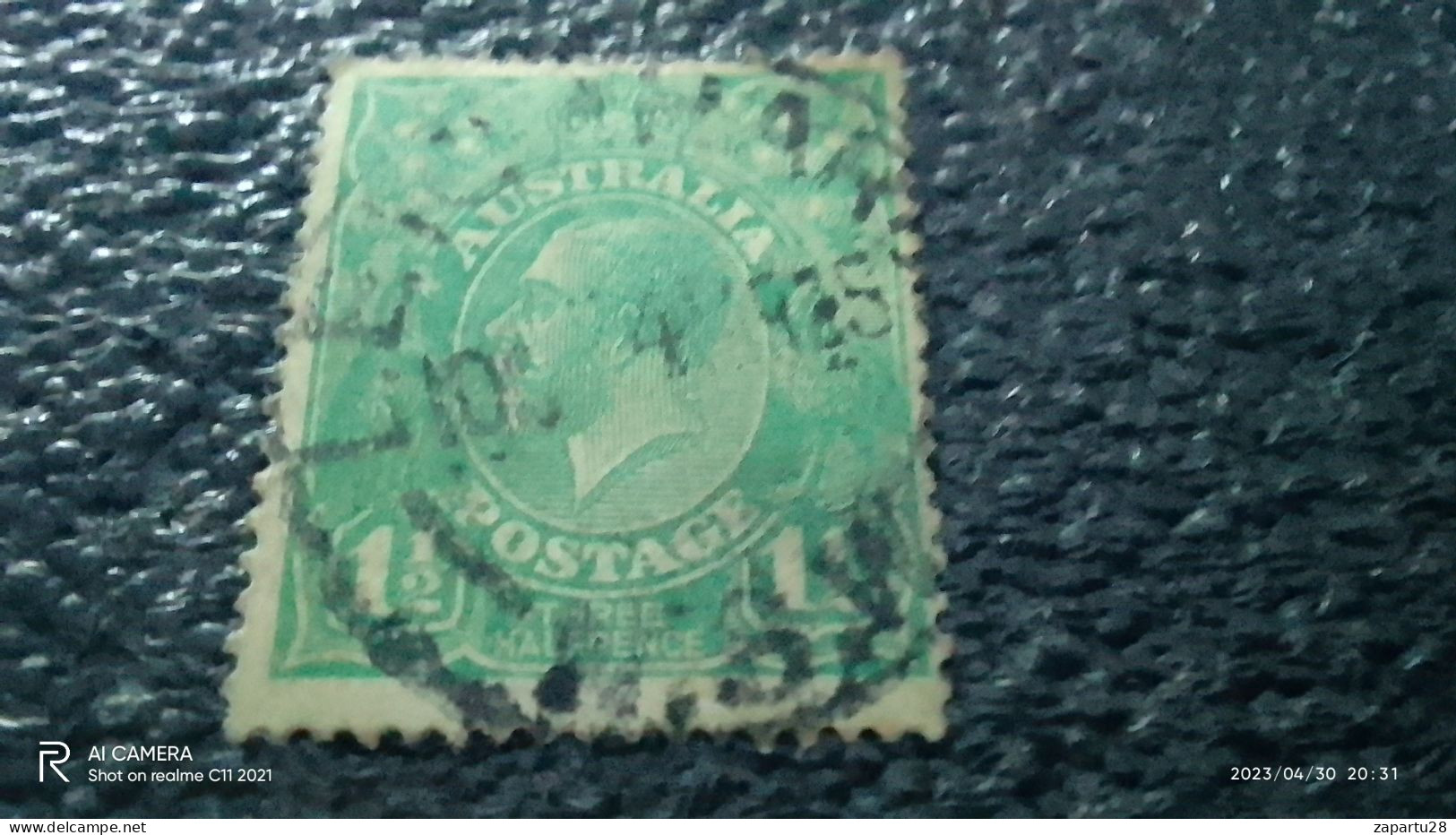 AVUSTRALYA-1913-36-              1.50P          KING GEORGE V.    .             USED - Oblitérés