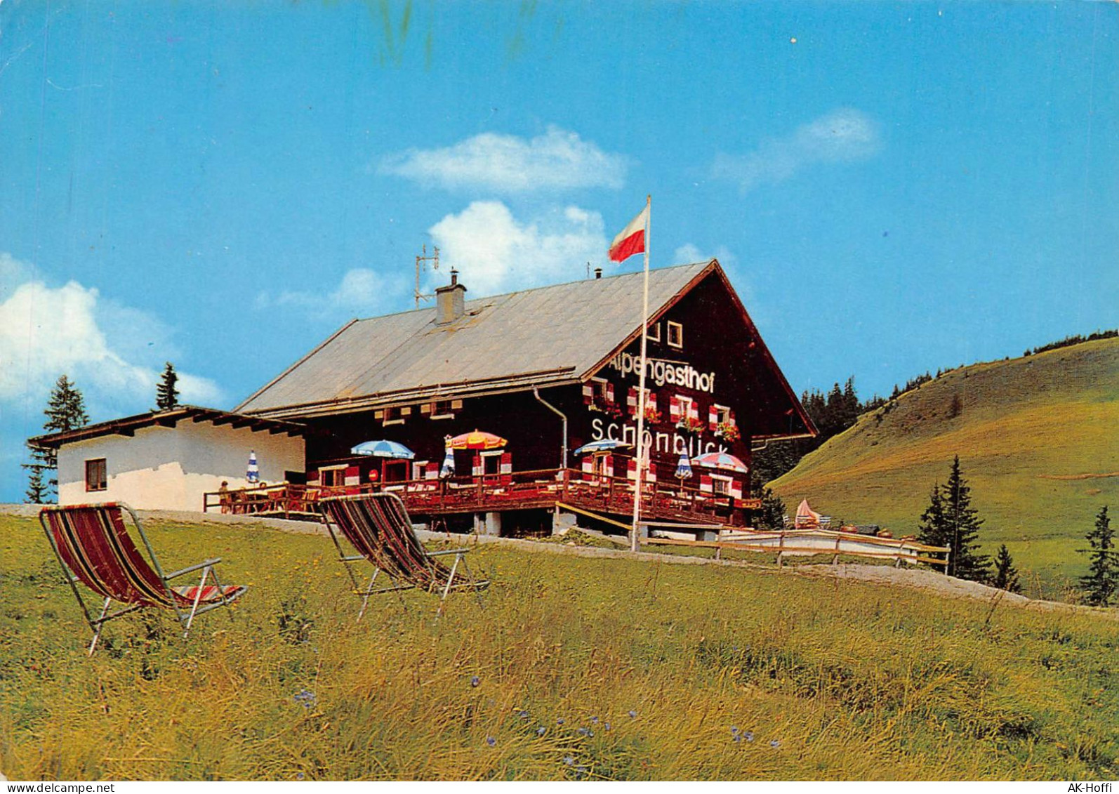 Lofer Loferer Alm - Alpengasthof Schönblick Gl.1974 (707) - Lofer