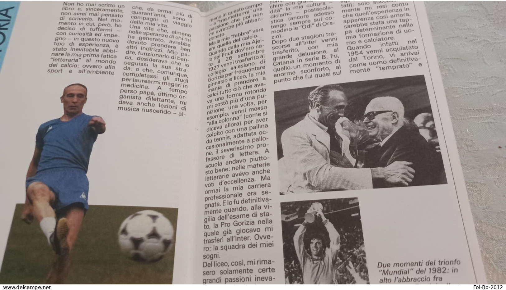 I Mondiali Di Calcio Enzo Bearzot.mondadori 1986 - Sports