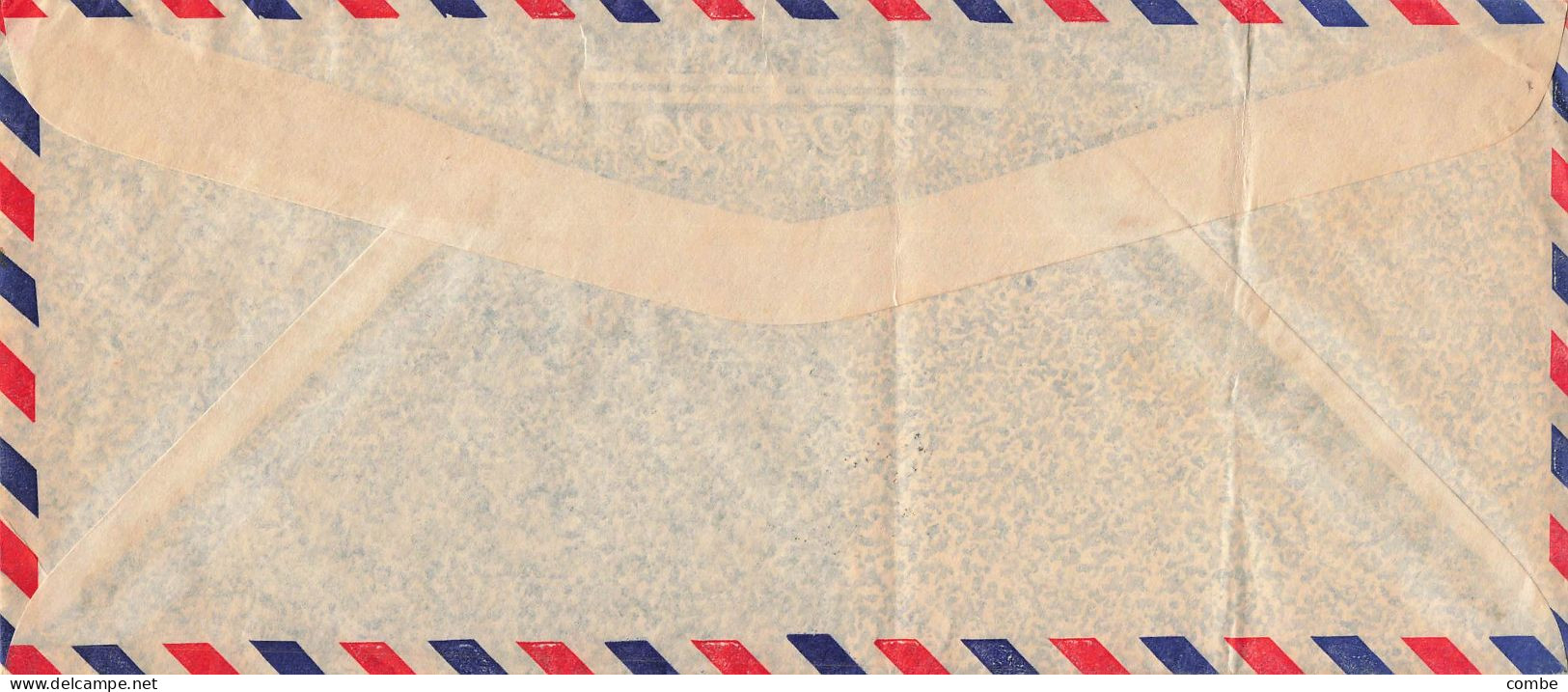 LETTRE. NOUVELLE CALEDONIE. NOUMEA 1949. PAR AVION. 1° VOYAGE REGULIER NOUMEA-PARIS. POUR SANTO HEBRIDES - Storia Postale