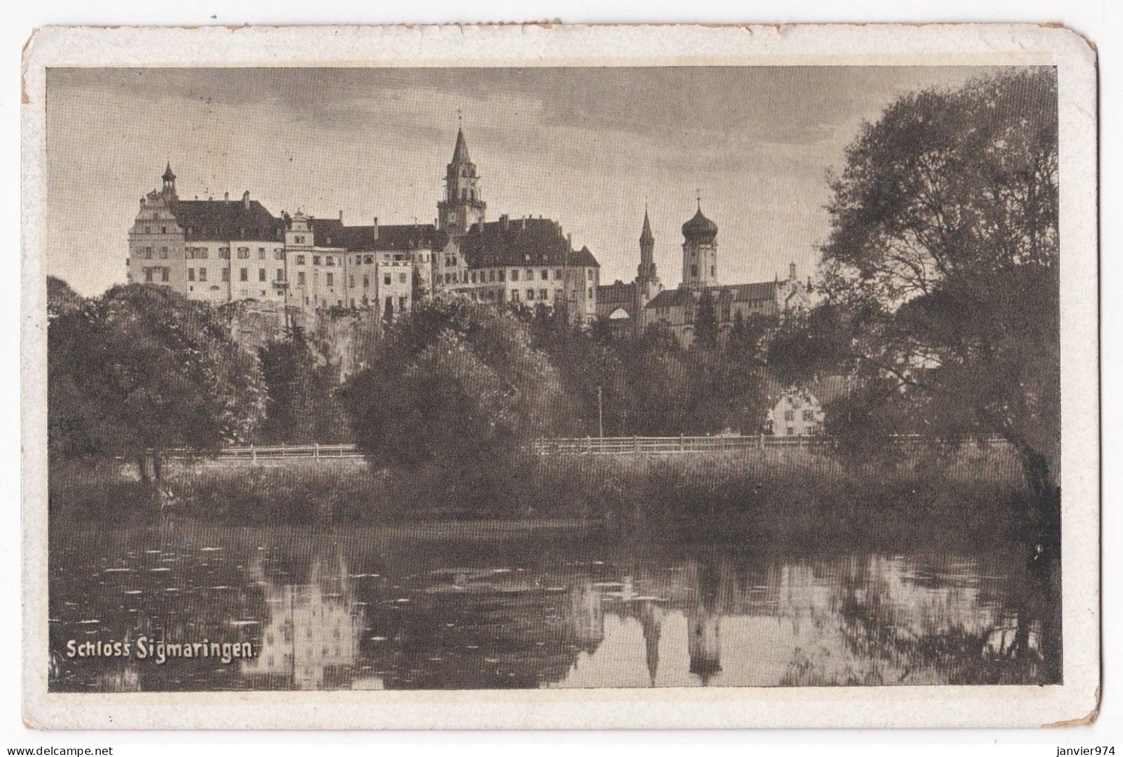 CPA 1920 .Sigmaringen . Schloss Sigmaringen Pour Paris - Schwetzingen