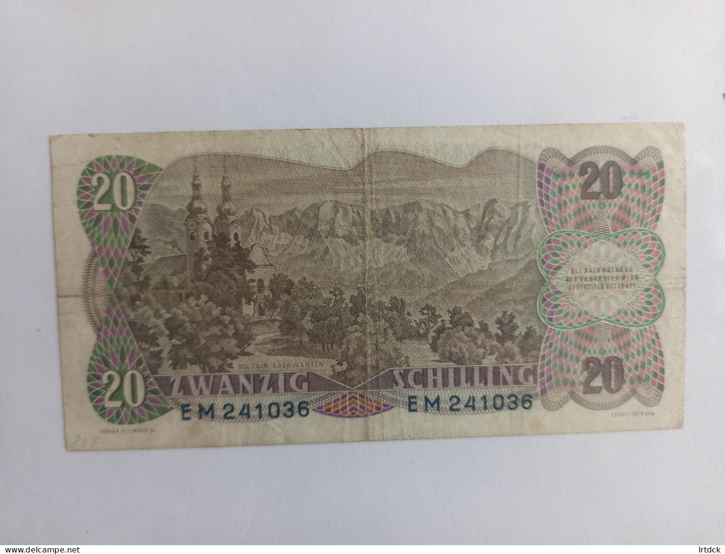 Autriche 20 Schilling 1956  8€ - Autriche