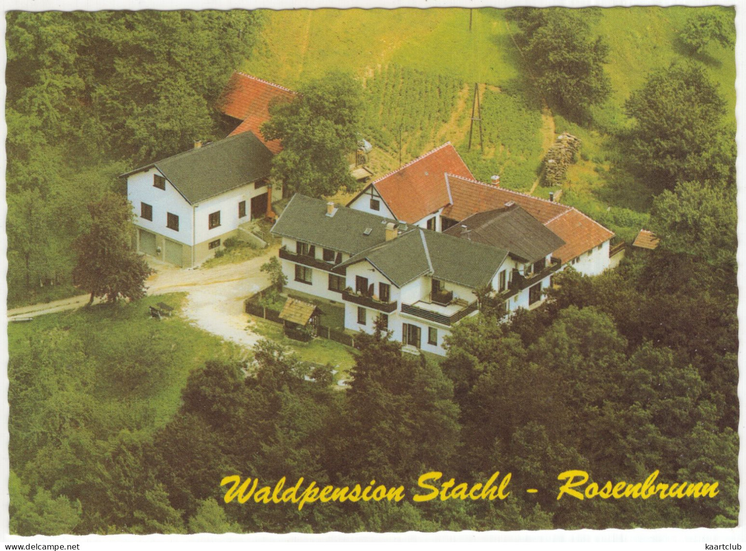Hochwolkersdorf - Waldpension 'Stachl'- Rosenbrum - (NÖ, Österreich/Austria) - Wiener Neustadt