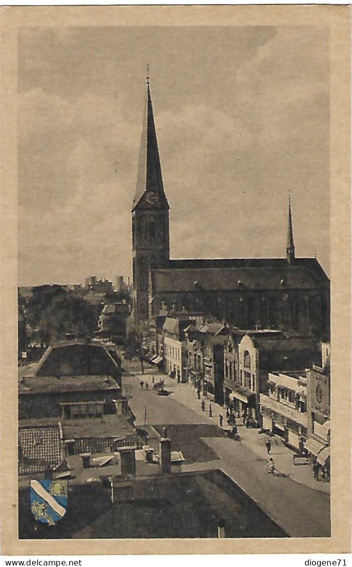 Hengelo Enschedeschestraat Met R.K. Kerk - Hengelo (Ov)