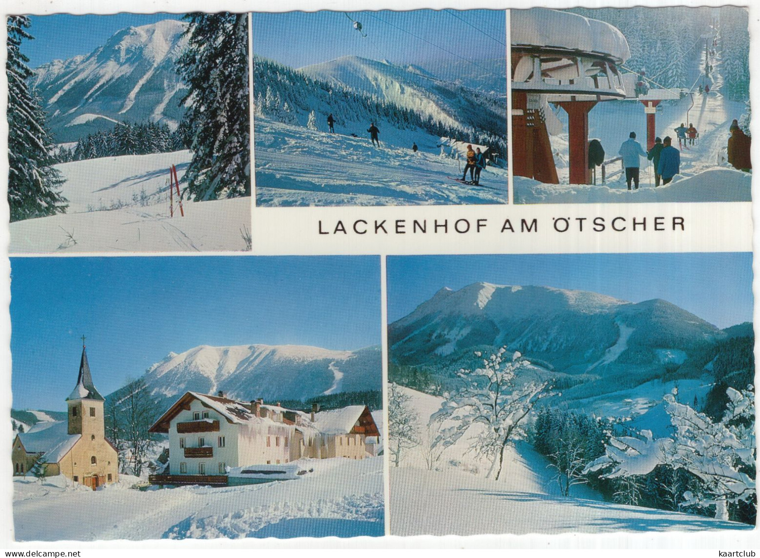 Lackenhof Am Ötscher - U.a. Sessel-lift Und 3 Schlepplifte, Gasthof - (NÖ, Österreich/Austria) - Ski / Schi - Scheibbs