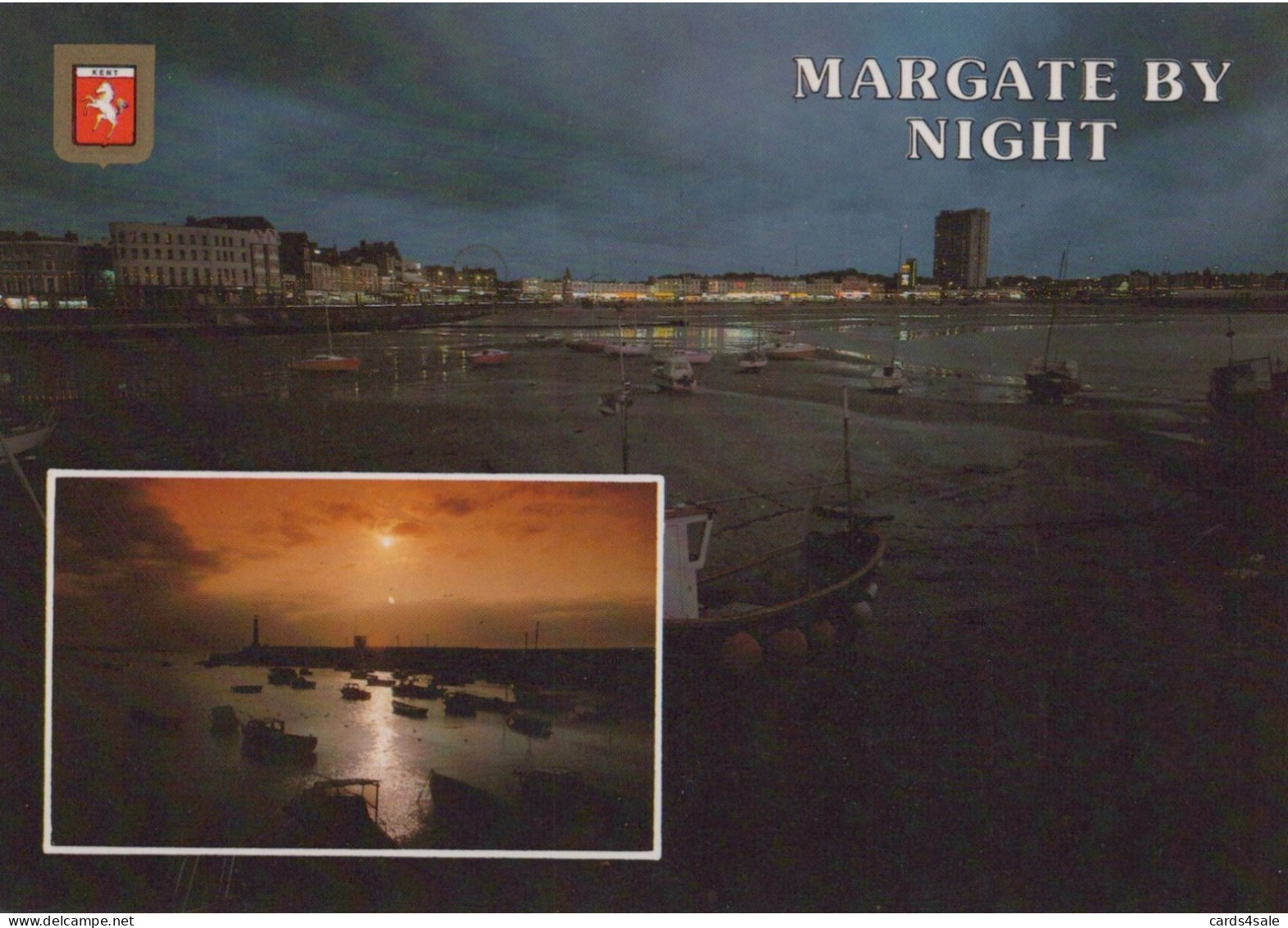 Margate By Night - Margate Harbour By Night - Margate