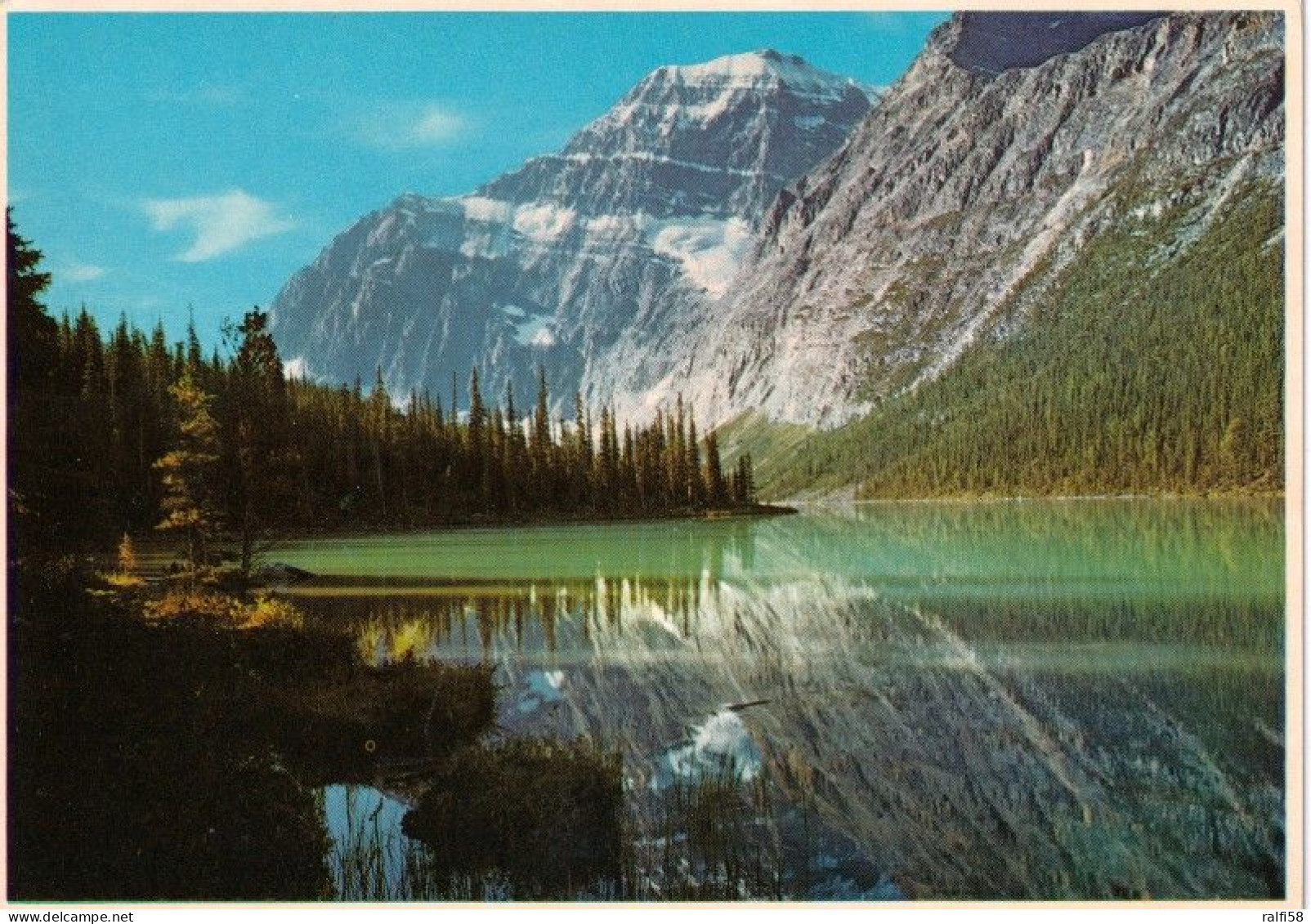 1 AK Kanada Alberta * Mount Edith Cavell In Den Kanadischen Rocky Mountains Im Jasper-Nationalpark - 1984 UNESCO Erbe * - Jasper