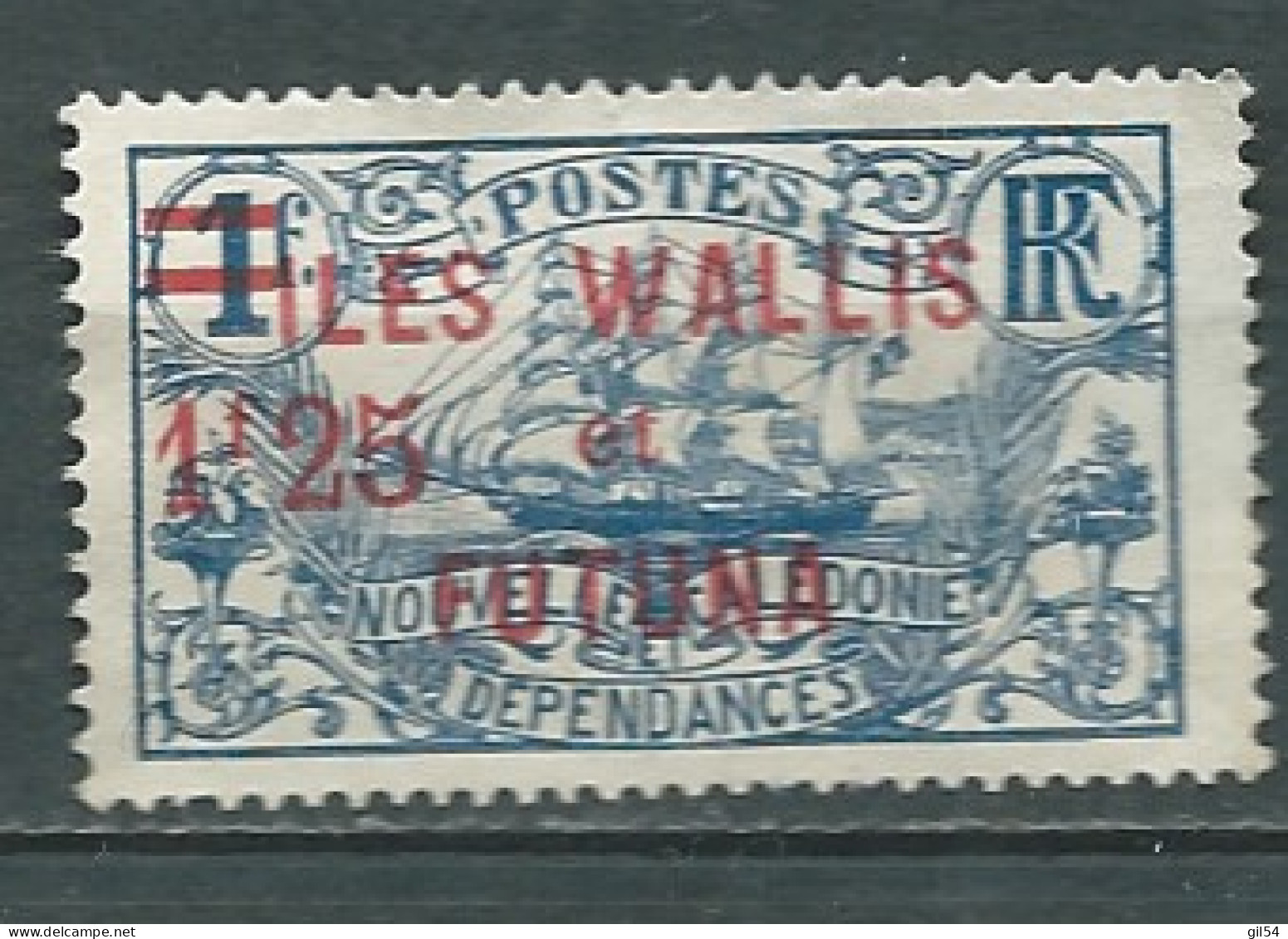Wallis Et Futuna    - YVERT N° 35 Oblitéré -   Pal 11320 - Oblitérés