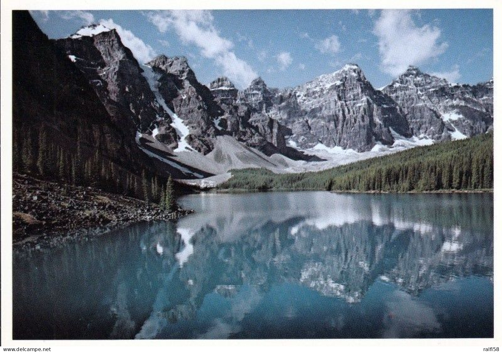 4 AK Kanada / Alberta * Moraine Lake Im Banff-Nationalpark - 1885 Gegründet, Der älteste Nationalpark In Kanada - UNESCO - Banff