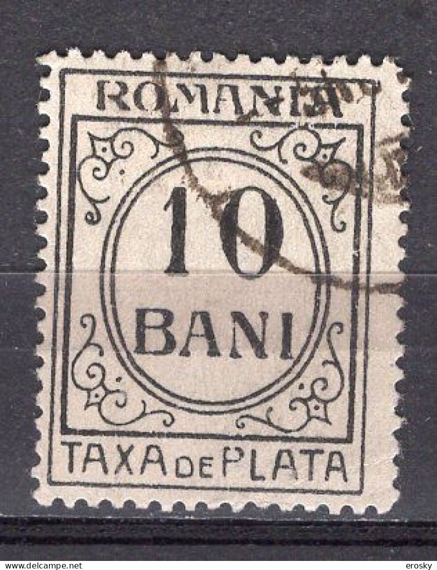 S2909 - ROMANIA ROUMANIE TAXE Yv N°58 - Postage Due
