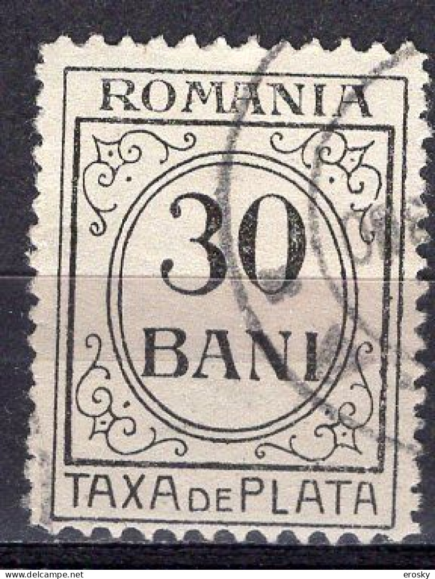 S2911 - ROMANIA ROUMANIE TAXE Yv N°60 - Postage Due