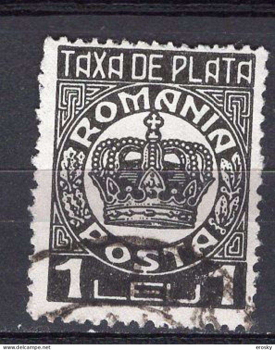 S2929 - ROMANIA ROUMANIE TAXE Yv N°91 - Postage Due