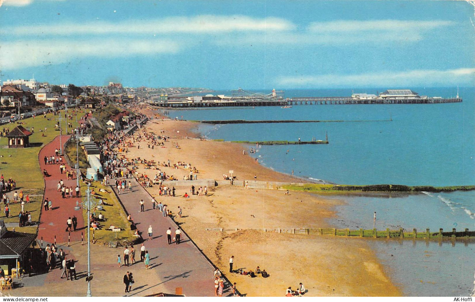 The Greenward And WEST BEACH, CLACTON-ON-SEA Gl. (743) - Clacton On Sea