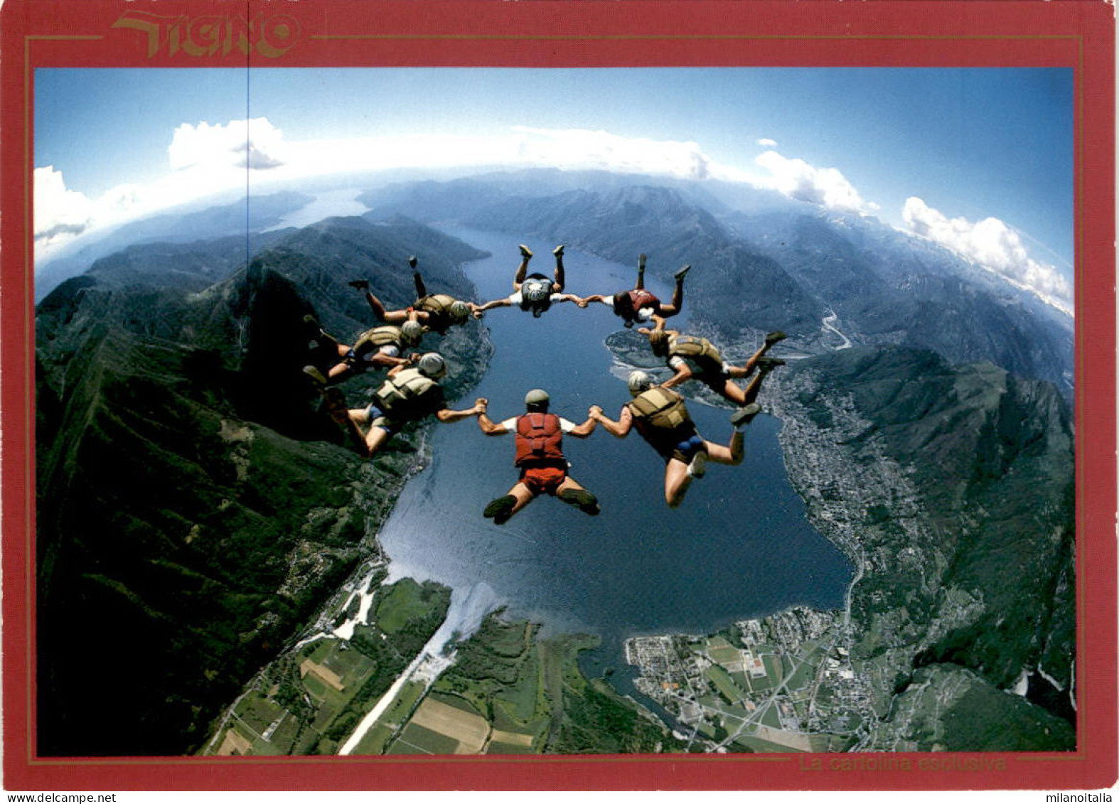 Ticino - Achterstern über Der Magadinoebene (12000) - Fallschirmspringen - Magadino