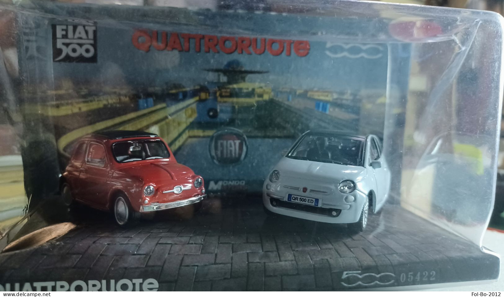 FIAT - SET QUATTRORUOTE - NUOVA 500 1960 - NUOVA 500 2007