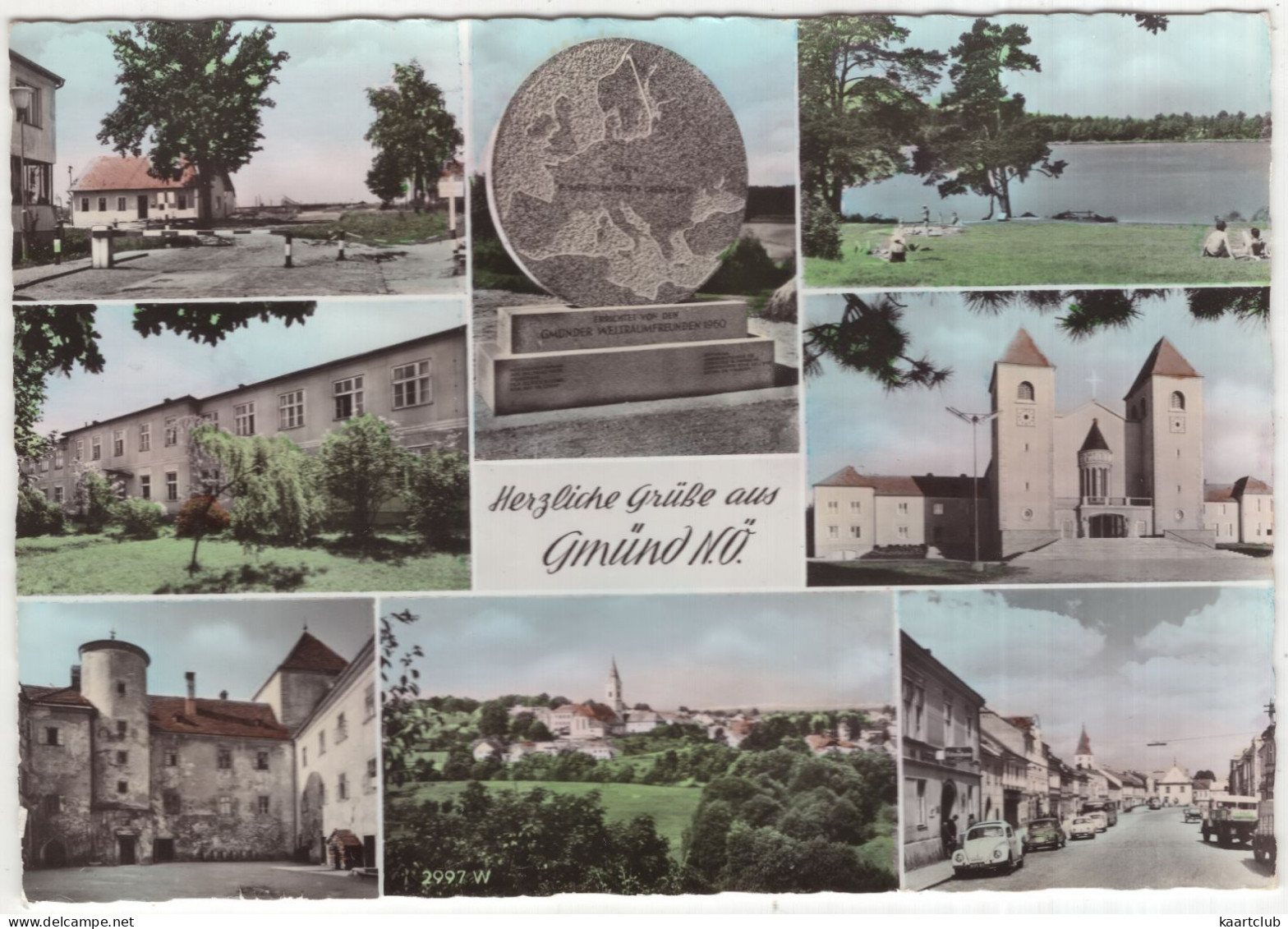 Herzliche Grüße Aus Gmünd - (NÖ, Österreich/Austria) - 1962 - Gmünd