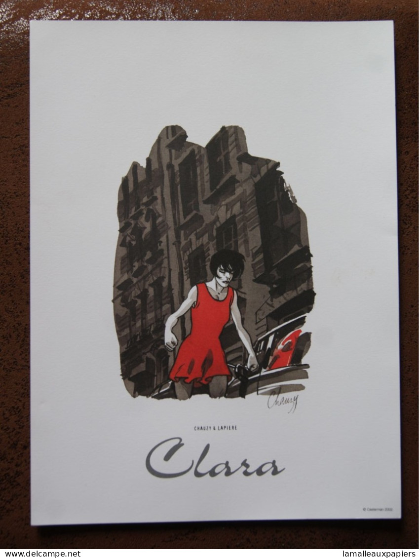 CLARA (Chauzy Et Lapiere) - Illustrateurs A - C