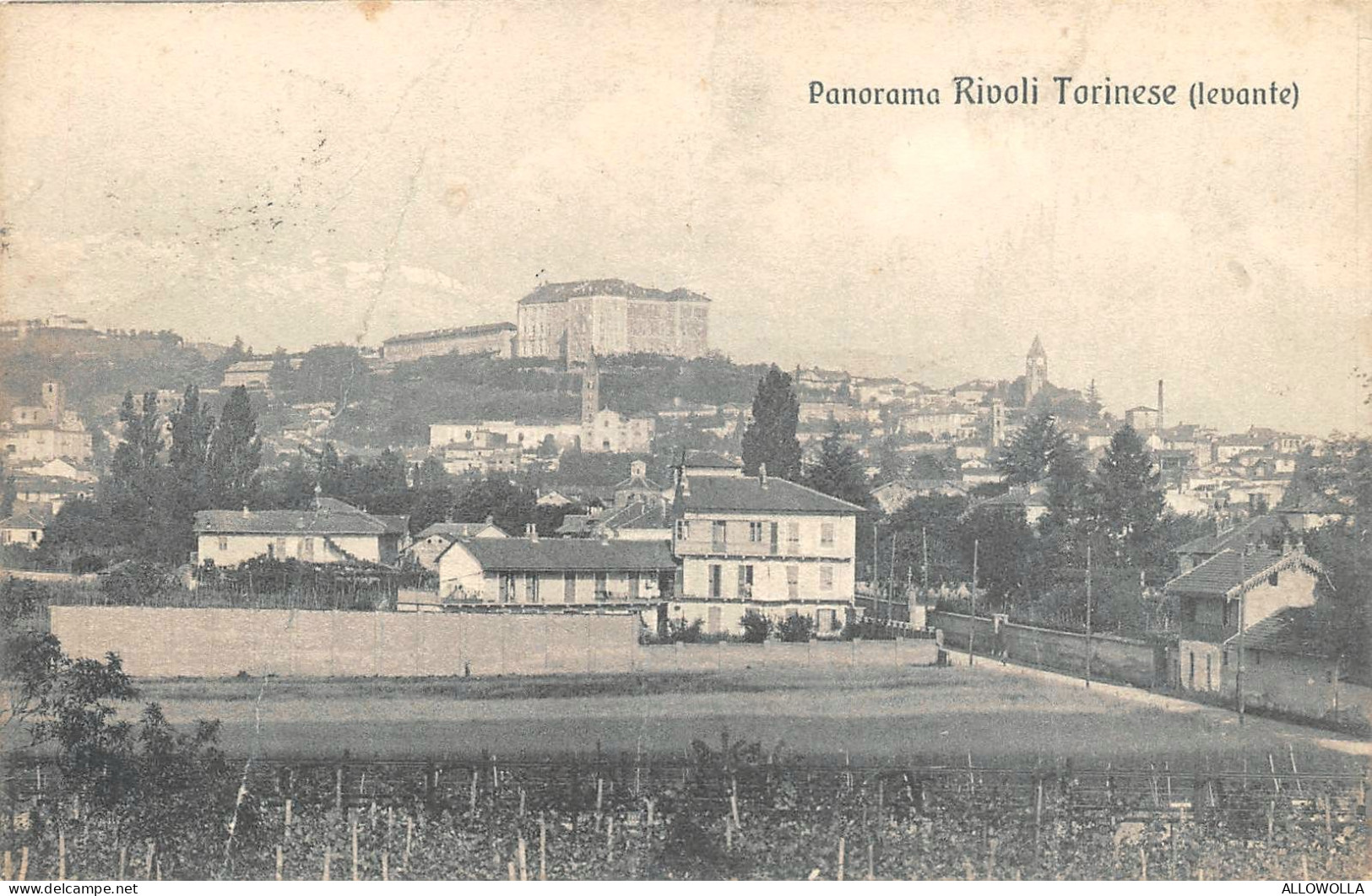 20301 " PANORAMA RIVOLI TORINESE (LEVANTE) "-VERA FOTO-CART. POST. SPED. - Rivoli