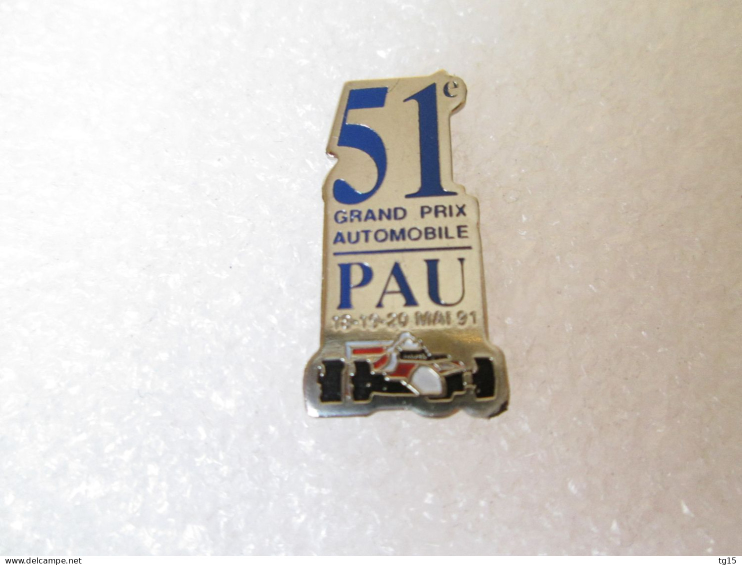 PIN'S    51 ème  GRAND PRIX DE PAU - F1