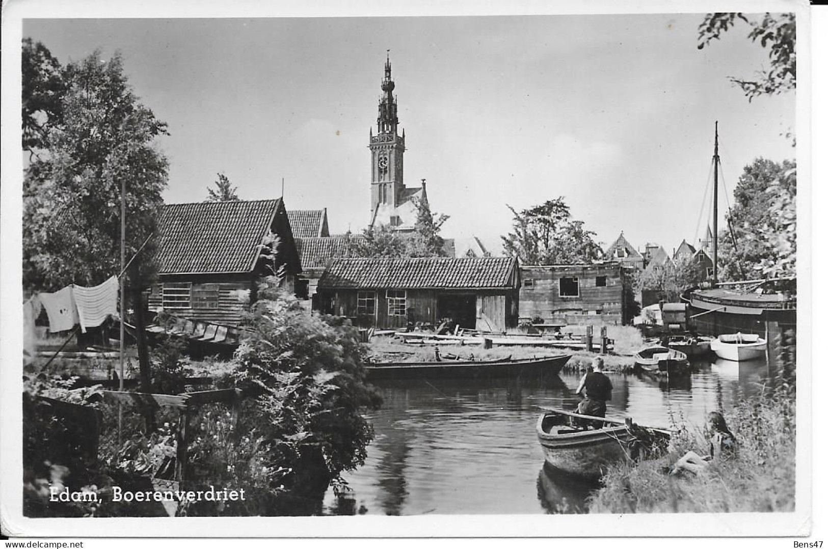 Edam Boerenverdriet Gelopen 20-08-1951 - Edam