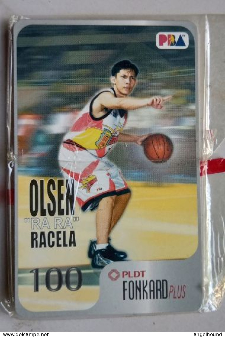 Philippines PLDT P100 MINT " PBA Player - Olsen Racela " - Filippijnen
