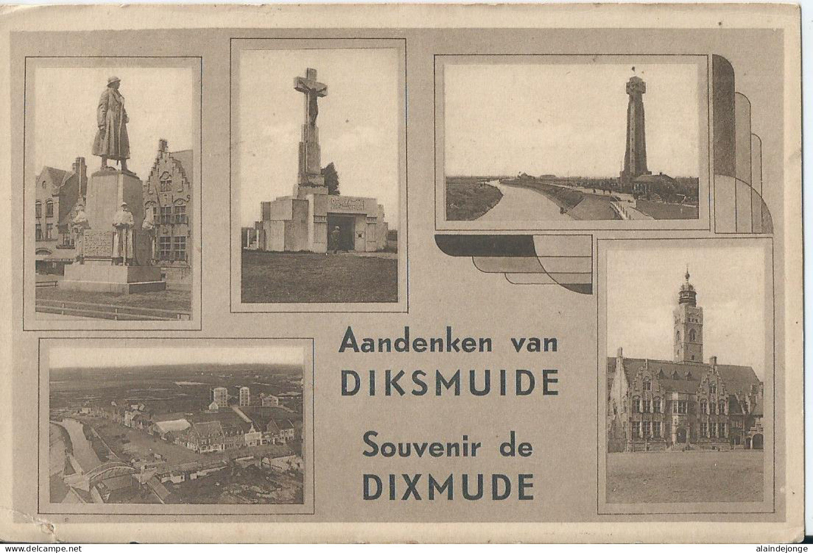 Diksmuide - Dixmude - Aandenken Van Diksmuide - Souvenir De Dixmude - 1937 - Diksmuide