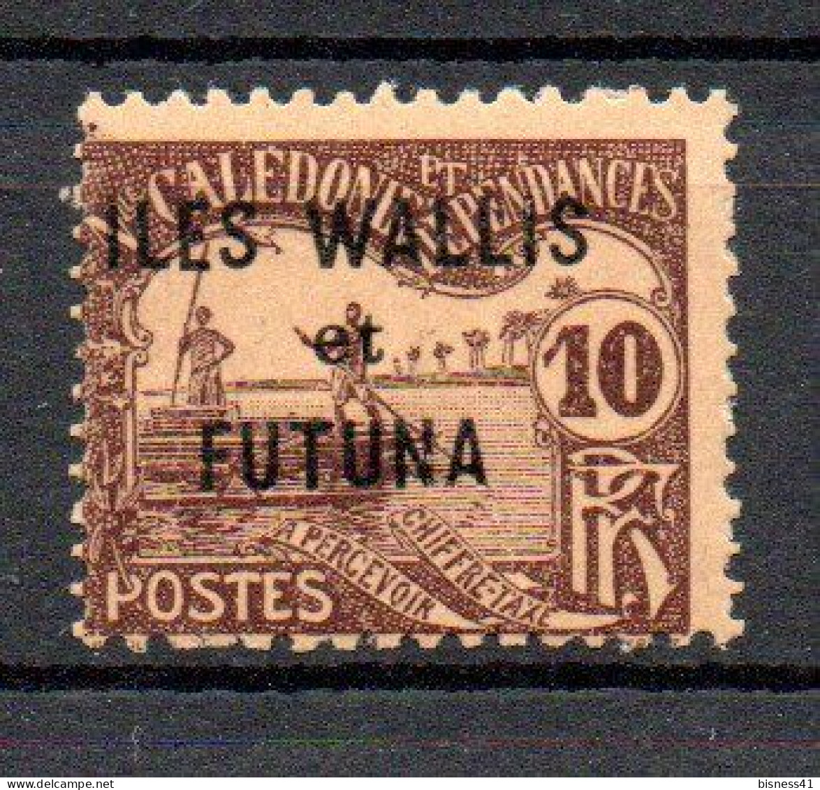 Col34 Colonie Wallis Et Futuna Taxe N° 2 Neuf X MH Cote : 1,50€ - Portomarken