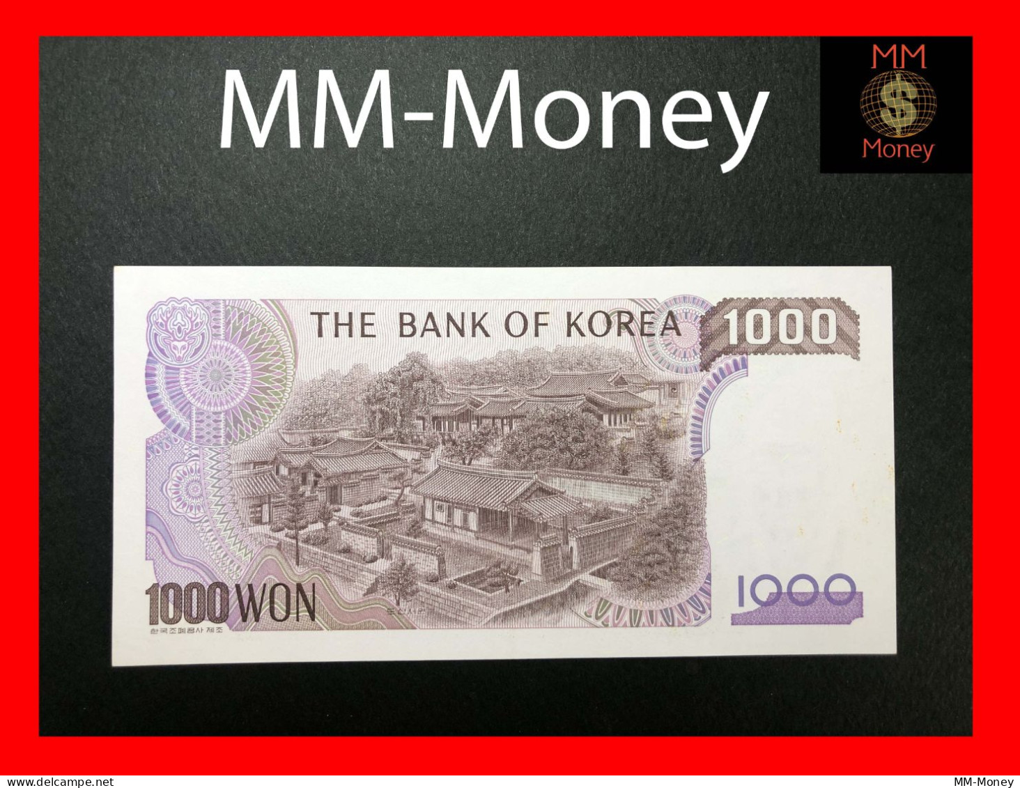 KOREA SOUTH  1.000  1000 Won  1983  P.  47    AU - Korea, South