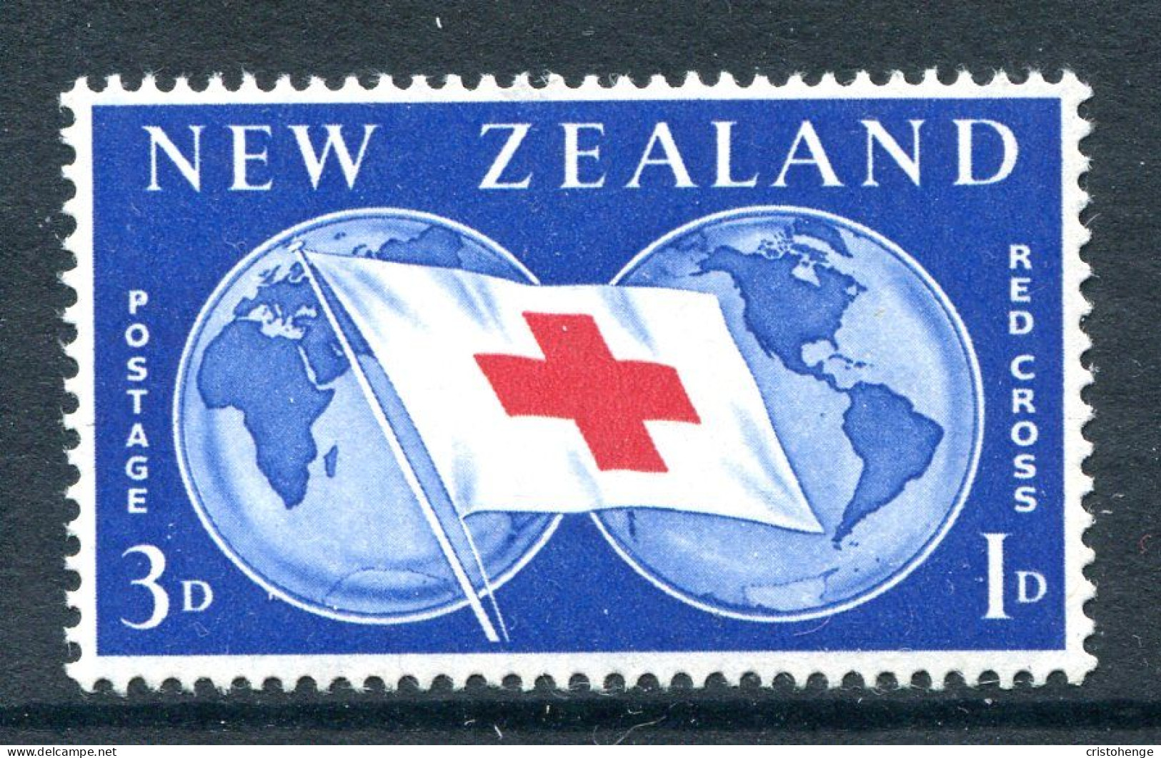 New Zealand 1959 Red Cross Commemoration MNH (SG 775) - Unused Stamps