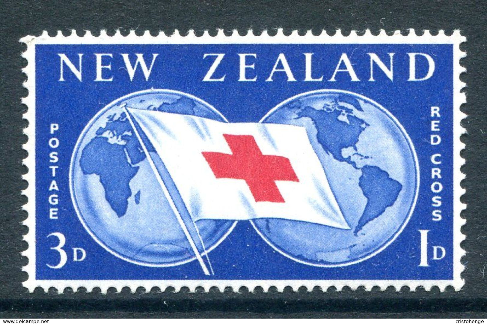 New Zealand 1959 Red Cross Commemoration MNH (SG 775) - Unused Stamps