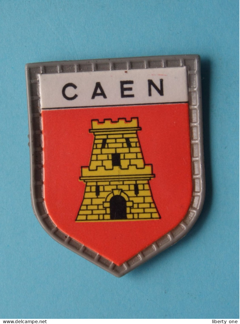 CAEN ( Chocolat LANVIN ) Blason > Villes De FRANCE ( 5 X 4 Cm. ) ! - Chocolade