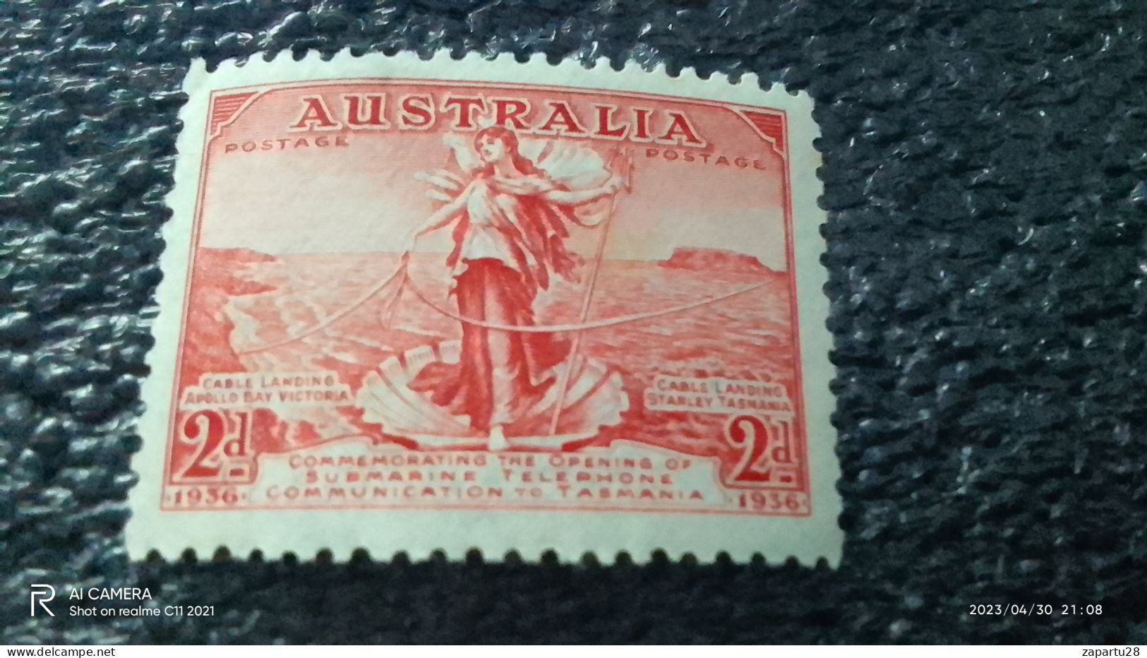 AVUSTRALYA-1936                     2P     .           UNUSED - Mint Stamps