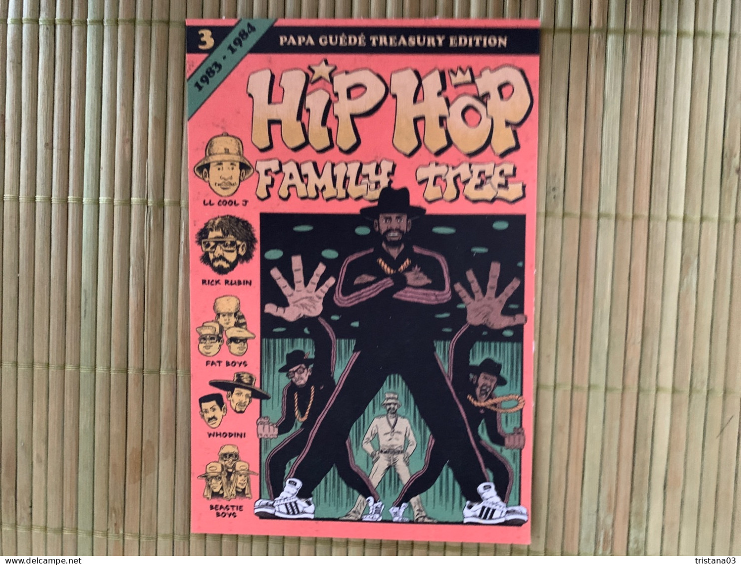 Carte Hip Hop Family Tree Ed Piskor - Bandes Dessinées